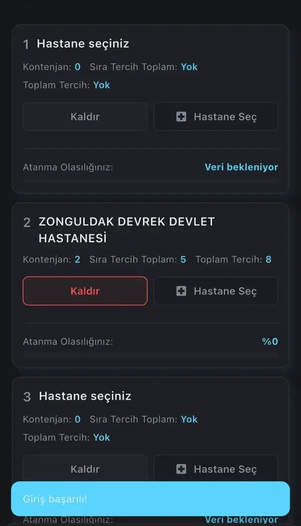 DHY Simülasyon ekran görüntüsü 3
