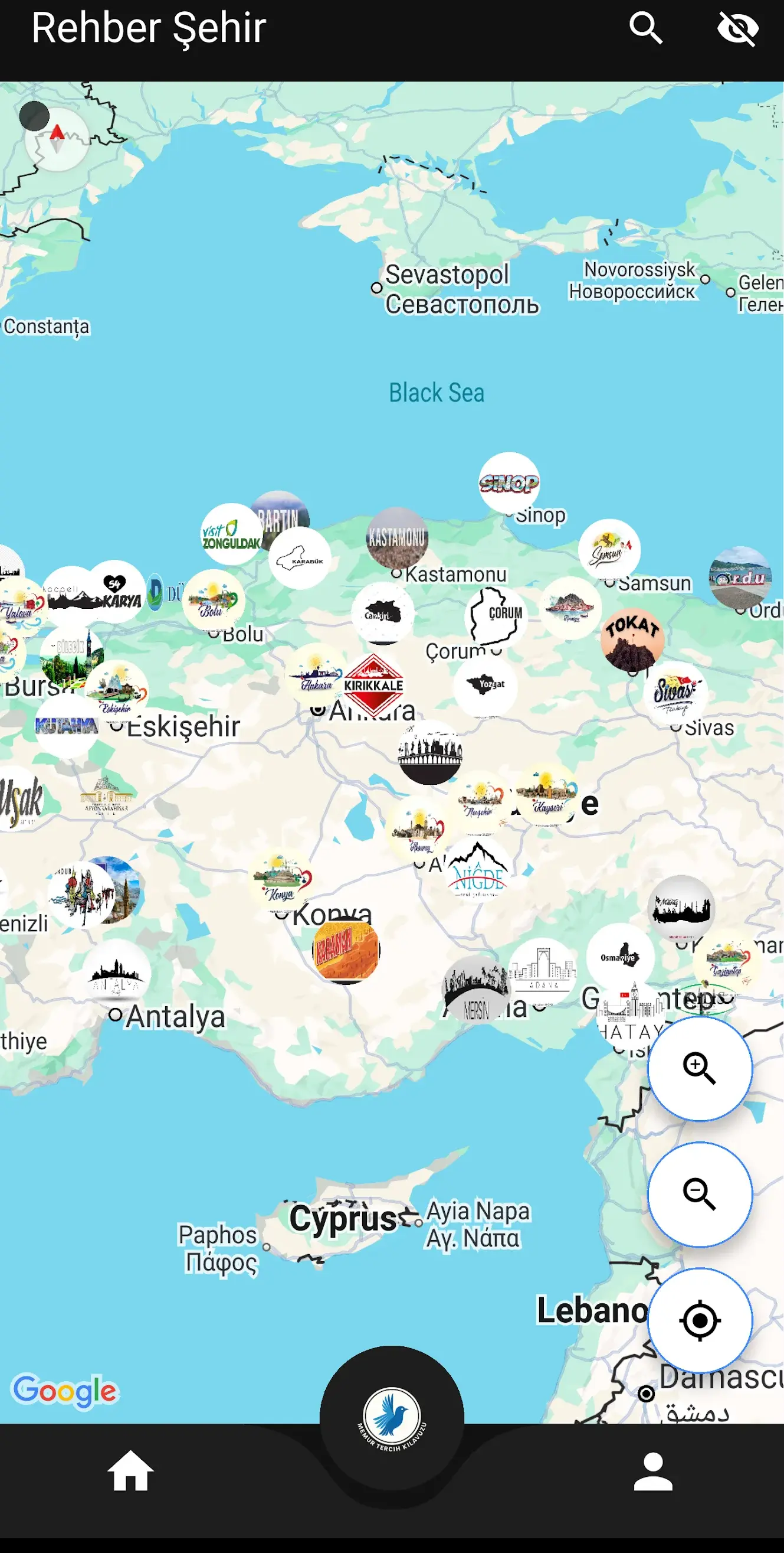 Memur Şehir Kılavuzu ekran görüntüsü 1